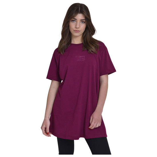 Target Γυναικεία κοντομάνικη μπλούζα Long Loose T Shirt "Talent Loose"